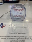 Nolan Ryan Autographed Baseball With COA