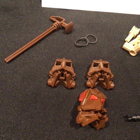 Vintage LEGO Bionicle Set 8542 Turaga Onewa Figure (2001) - NOT COMPLETE