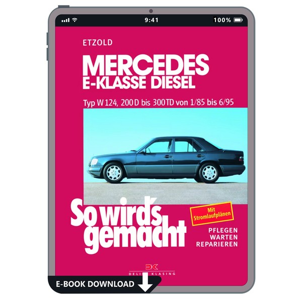 Mercedes-Benz E-Klasse T-Modell (85-95) So Wirds Gemacht Reparaturanleitung Pdf-image