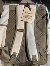 Origaudio El Dorado Roll-top Backpack Brown/Tan Natural Camping Outdoor Bag NWT