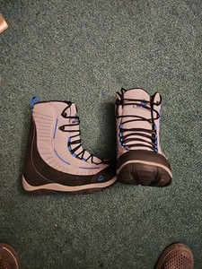 Bottes De Snowboard Airwalk Free Ride 2 - Homme - Taille 44 (US 10) - Couleur Wine (bordeaux)