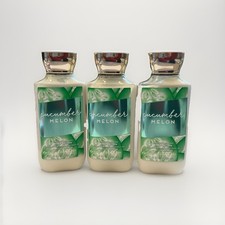 -NEW-Lot Of 3 Bath Body Works Cucumber Melon Daily Nourishing Body Lotion 8 oz