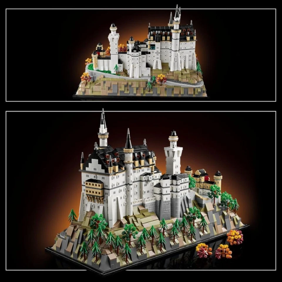 LEGO Architecture набор игрушек-конструкторов замков Нойшванштайн — подарок — 21063 - Изображение 4 из 4