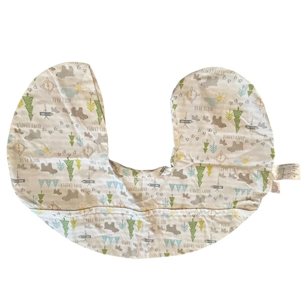 Поддерживающие наволочки Boppy жирафы счастливые туристические медведи б/у в отличном состоянии - Изображение 4 из 4