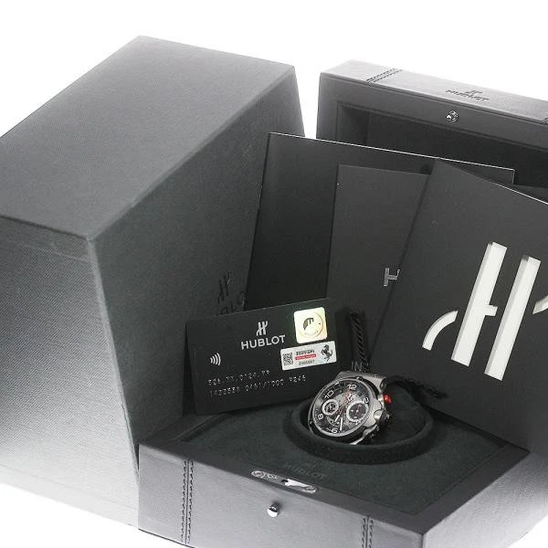 Hublot — Hublot Classic Fusion Titanium 526.NX.0124.VR 46mm Ti Black Dial Watch #C1615