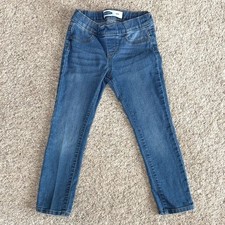 Old Navy Girls Skinny Jeans Small 6-7 Blue Denim Classic School Preppy Aesthetic