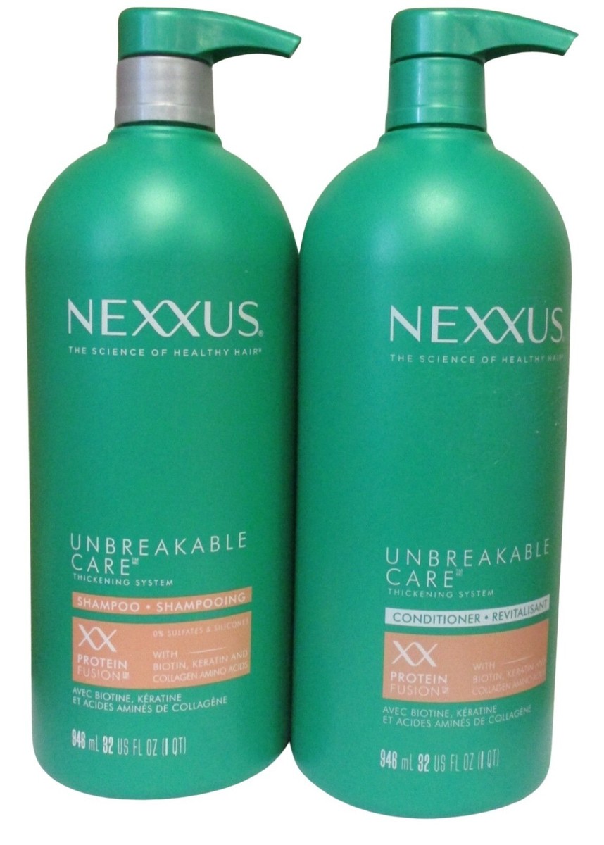 Nexxus Unbreakable Care Anti-Breakage Shampoo 32 FL OZ and