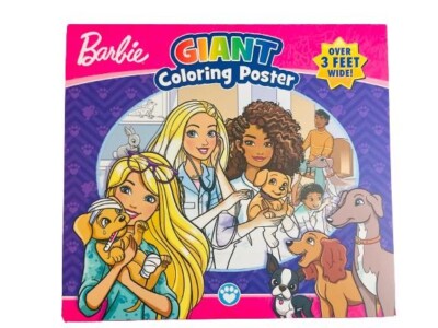Barbie - Giant Coloring Poster - Vet Theme | eBay