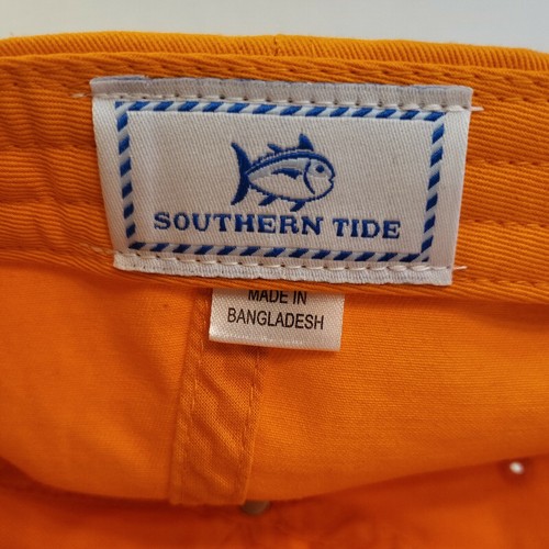 Southern Tide Orange Adjustable Fish Hat - Picture 9 of 9