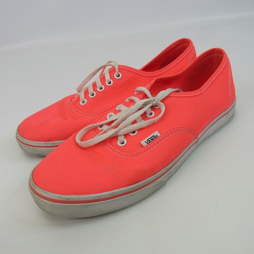 vans neon pink shoes