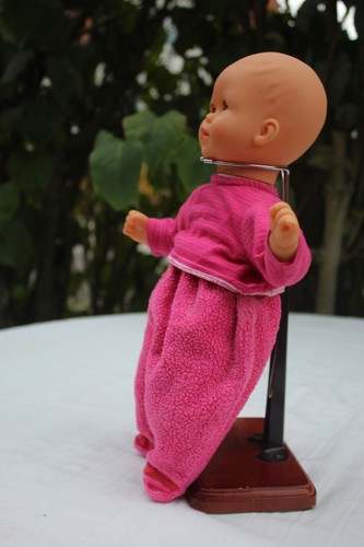 Vintage Puppe COROLLE 2013 30cm Pyjama rosa - Bild 3 von 6