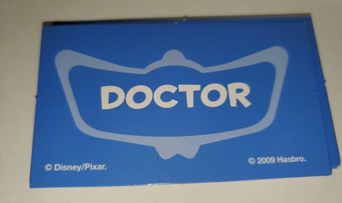 2009 Toy Story 3 Operation Board Game 24 Specialist Doctor Cards money replace - Picture 4 of 5