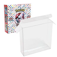 10PC Protectors Case Display for Pokemon 151 Japanese Booster Box UV Protection