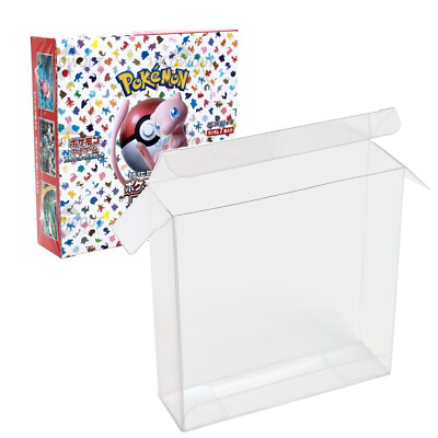 5PC Protectors Case Display for Pokemon 151 Japanese Booster Box UV Protection | eBay 5PC Protectors Case Display for Pokemon 151 Japanese Booster Box UV Protection | eBay