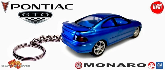 🎁🆕 LLAVERO RARO DIFÍCIL DE ENCONTRAR 2004/05/06 AZUL PONTIAC GTO/HOLDEN MONARO 💕BUEN REGALO💕🎁 Foto 3 de 4