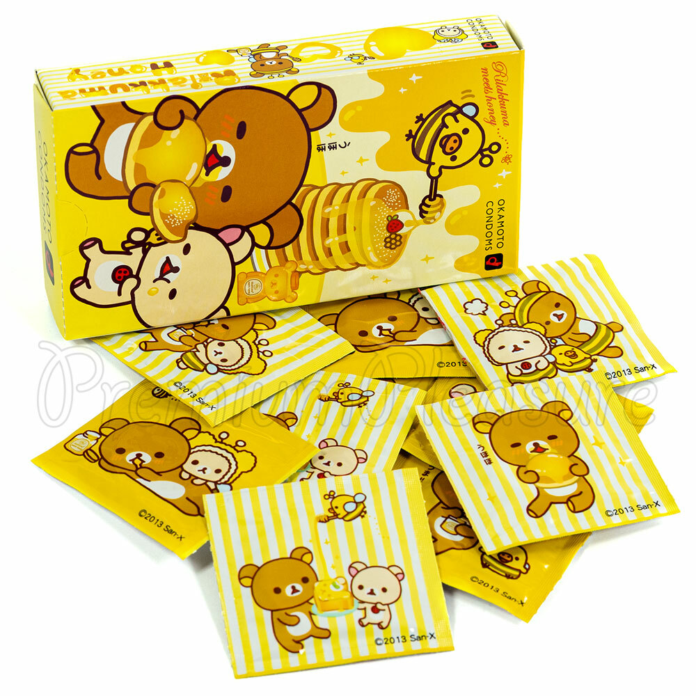 リラックマ　meets Honey 4体セット2011年 San-Xネット リラックマ