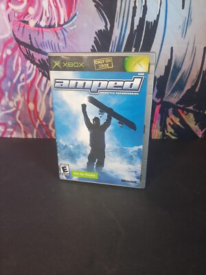 Amped: Freestyle Snowboarding - Video Game - Original Xbox Complete
