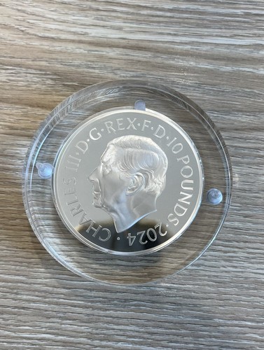 2024 Royal Mint Pistrucci’s St George & The Dragon 5oz Silver Proof Coin LE. 450 - Bild 6 von 9