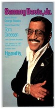 HARRA'S Casino RENO NEVADA NV ~ SAMMY DAVIS JR. ~ 1982 ~ BEACH BOYS coming