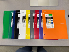 NEW Mead 2 Pocket Prong Folder Colors 