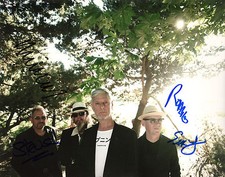 GFA Robbie Gris x4 Bande Moderne Anglais Signé Dédicacé 8x10 Photo AD2 COA