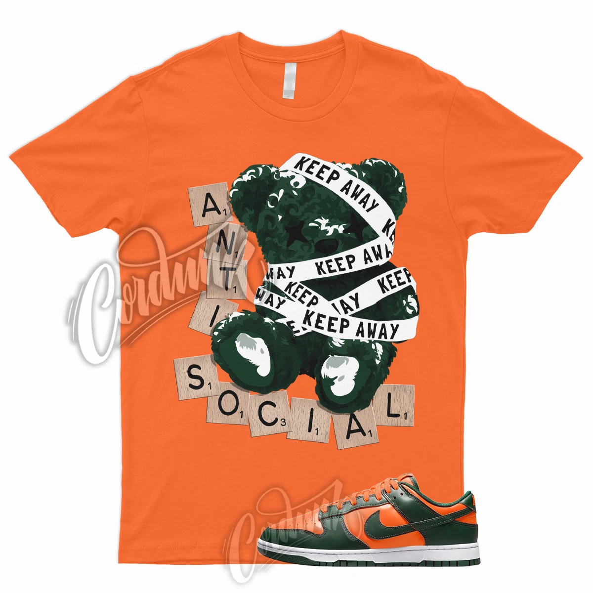 ANTI Shirt for Dunk Low Miami Team Green High Rain Forest Hurricane | eBay