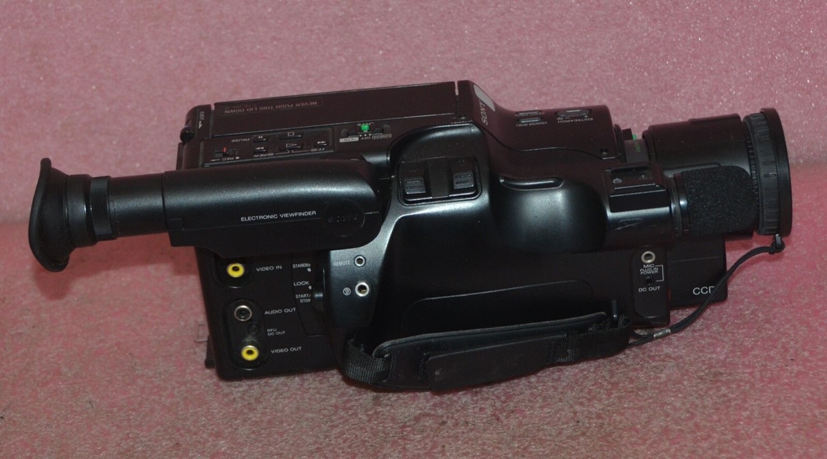 Vintage Sony Video Camera Recorder Model CCD-F50__PLEASE READ