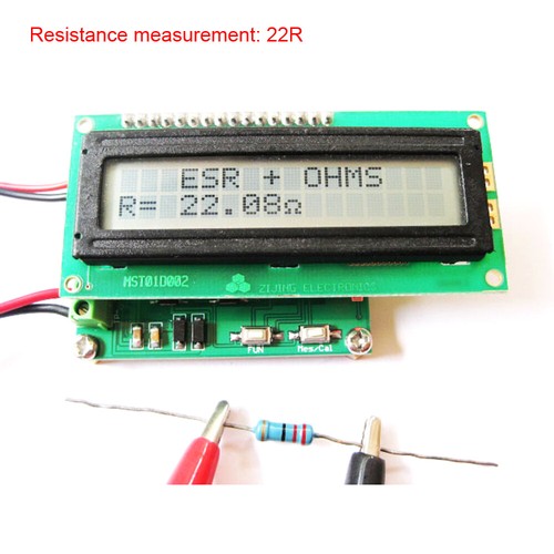 New battery internal resistance tester with ESR measurement function - Picture 5 of 6