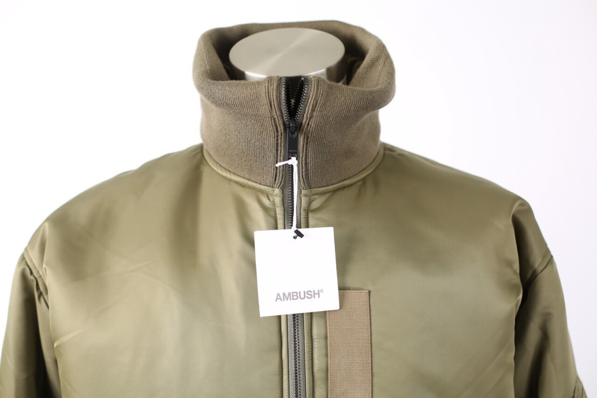 NWT Ambush Padded Reversible Puffer Jacket SZ 1 / Small Green RARE NWT Ambush Padded Reversible Puffer Jacket SZ 1 / Small Green RARE