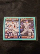 2024 Topps Update Series - Rookie Combo Aqua #US82 Tyler Jay, Dedniel Nunez (RC)