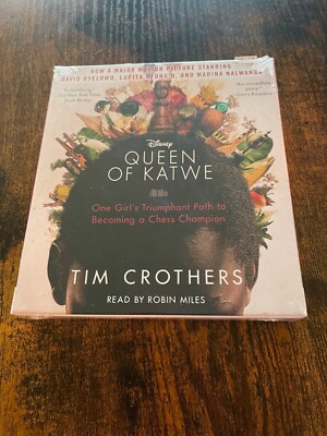 The Queen of Katwe : A Story of Life, Chess Disney 6 CD Set Audiobook  BRAND NEW