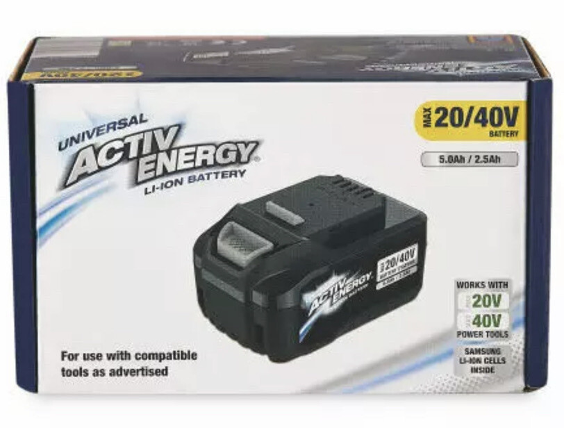 Ferrex Impact Driver With 5ah 40v Battery and Charger New 2024 eBay