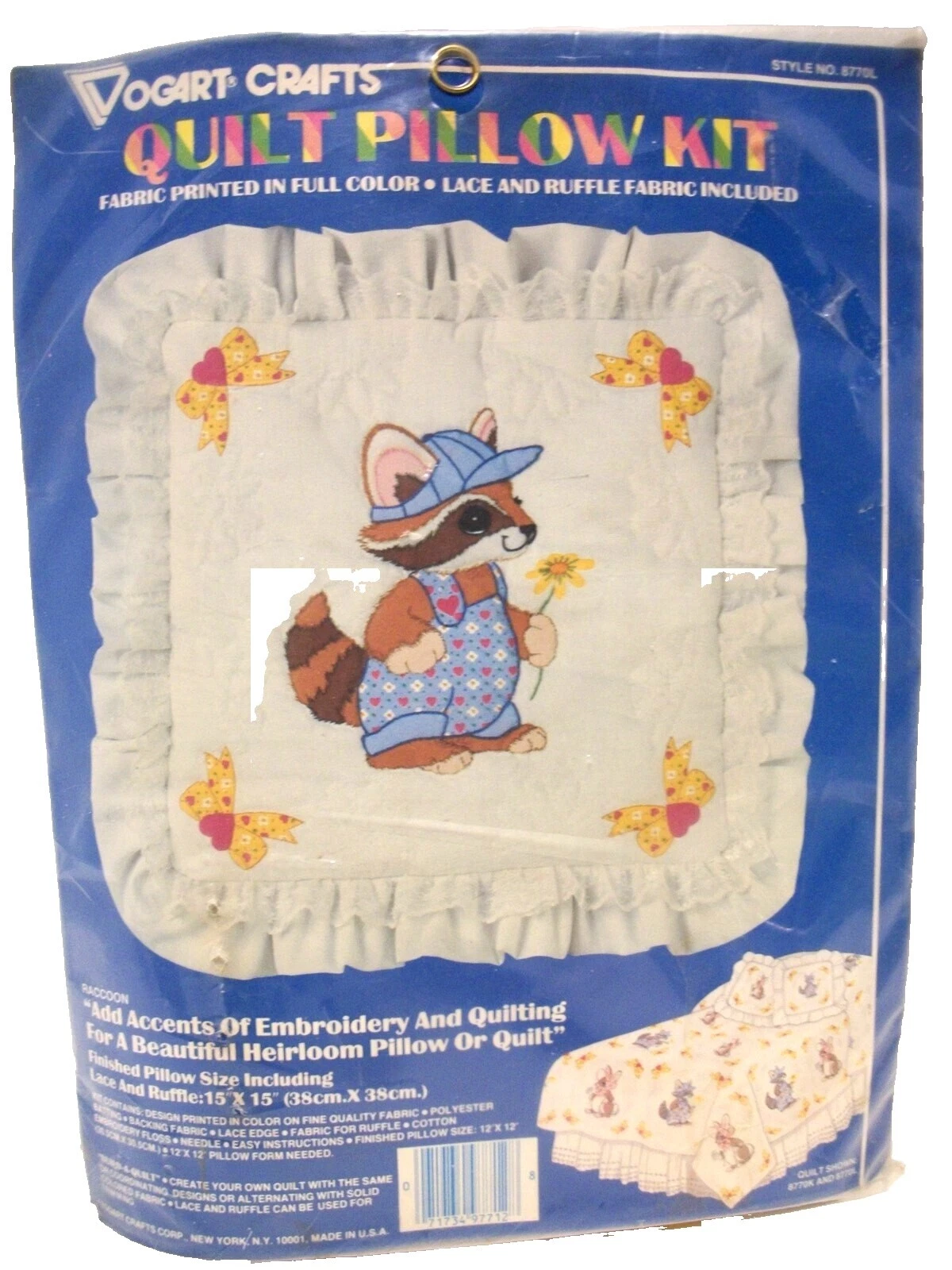 Los kits de bordado Edredón Animales e insectos