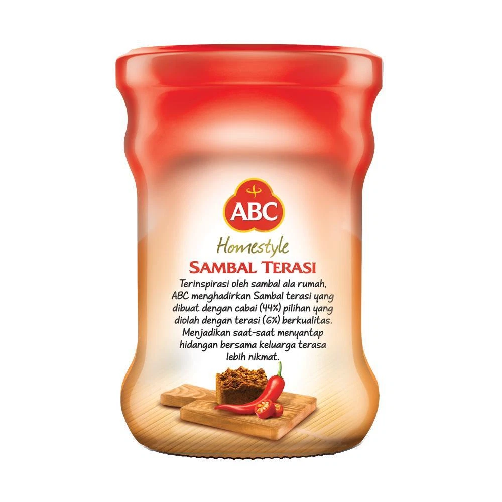 2x180gr [ABC] Sambal Terasi Original Chi... | eBay