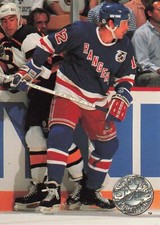 Tim Kerr #80 1991-92 Pro Set Platinum New York Rangers