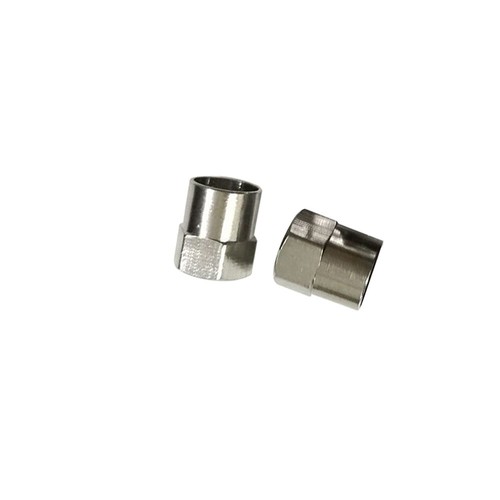 5 pcs Hexagon Tyre Dust Caps Wheel Air Valve Stem Screw Cover Stainless steel#op - Picture 8 of 11