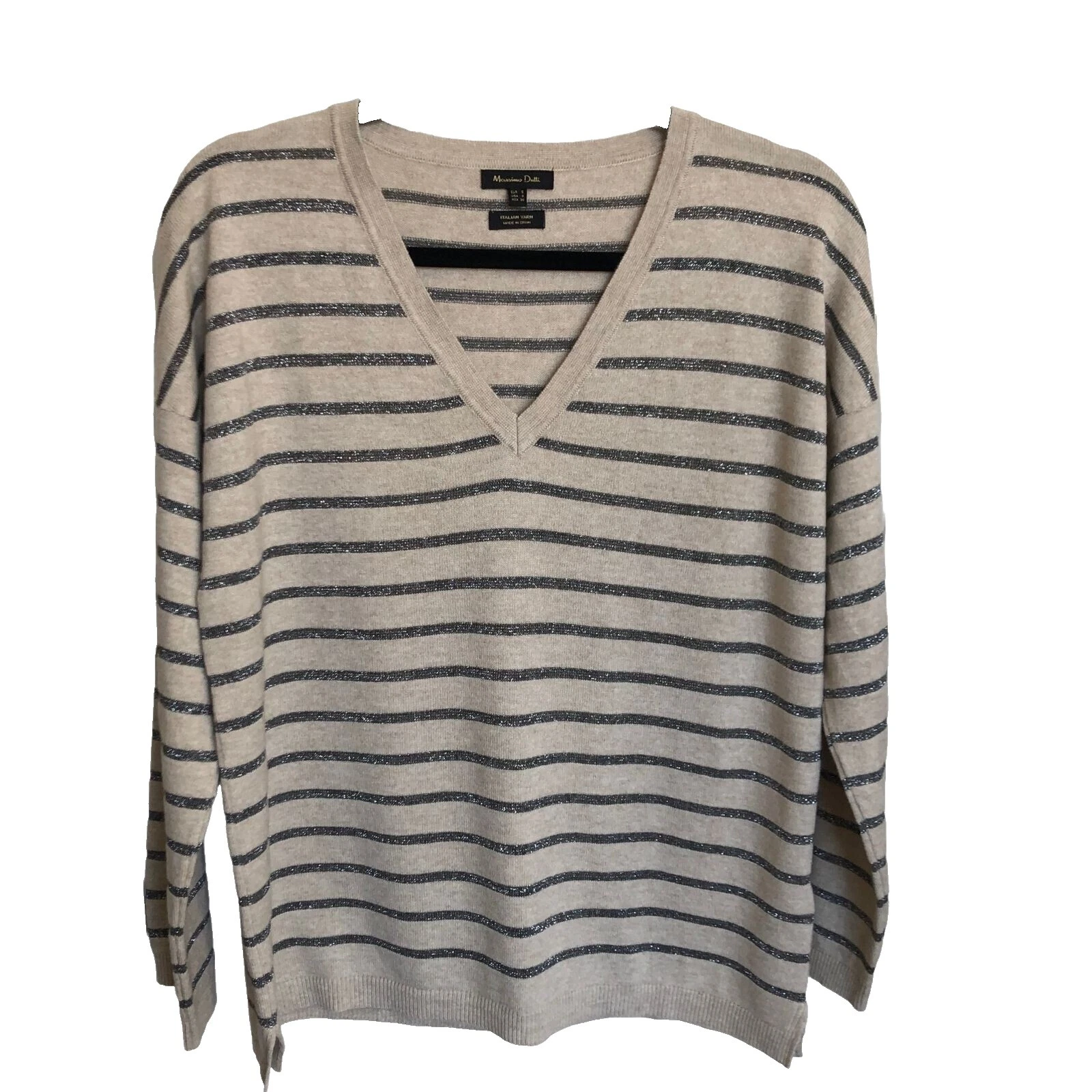 Mujer a Rayas Massimo Dutti