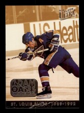 1993-94 FLEER ULTRA ADAM OATES CAREER HIGHLIGHTS #6