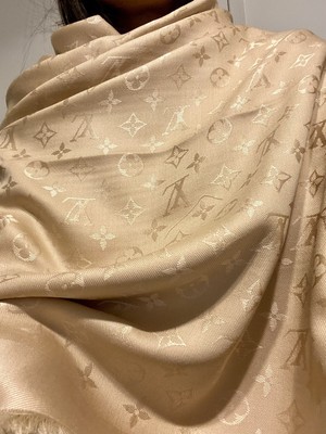 100% Authentic Louis Vuitton DUNE Shawl, Ref M71360 | eBay