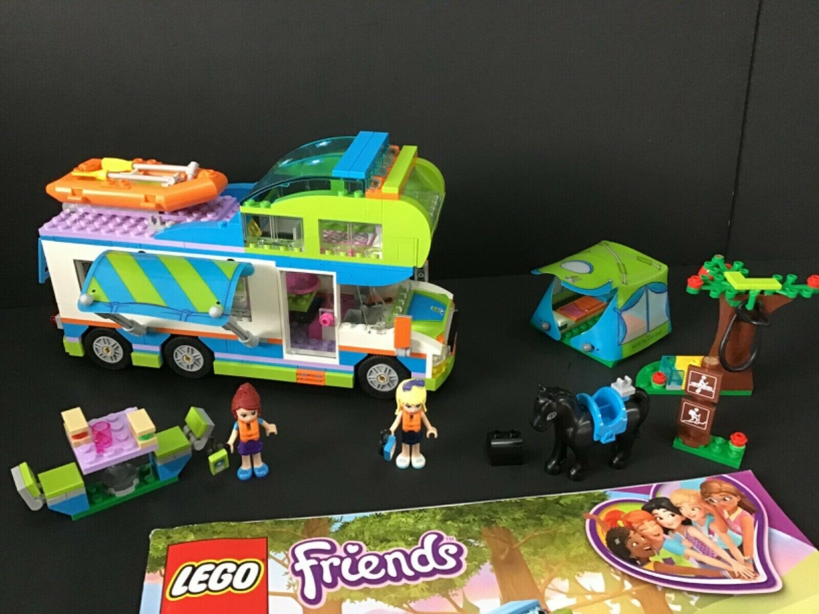 lego friends heartlake mia's camper van toy