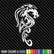 Dragon #2 Vinyl Car Truck Decals, Lap Top Sticker Graphics Choice of Colors