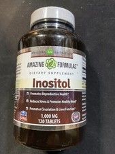 Amazing Formulas Inositol 1000 Mg 120CT