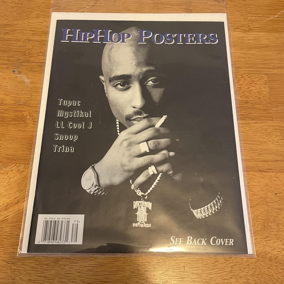 Vintage 90s Hip Hop Posters Magazine Rap Tupac Snoop LL Cool J