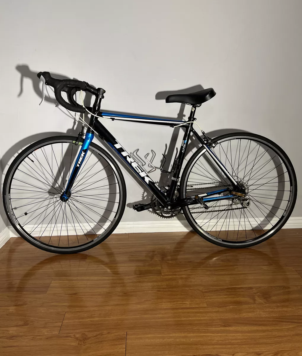 Trek 1.1 Alpha 100 Road Bike White/Blue 54cm H2 Clean READ DESCRIPTION FOR FLAWS
