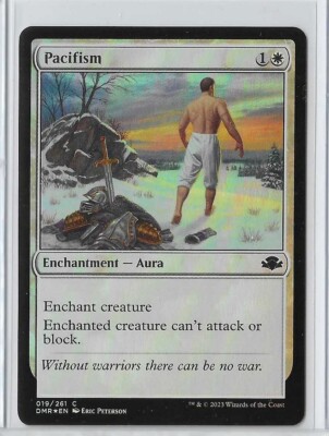 mtg cards like pacifism Copy (0002) // Soldier (0011) Double-Sided Token [Avatar: The Last Air
