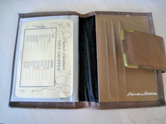Slim Prince Gardner Bifold Credit Card Holder Wallet  -image
