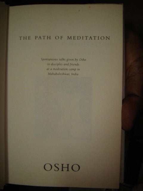 INDIA - THE PATH OF MEDITATION A STEP BY STEP GUIDE TO MEDITATION