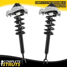 05-11 Audi A6 Quattro Front Quick Complete Struts & Coil Spring Assemblies Pair