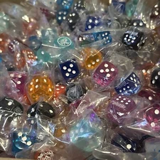 Set Of 6 Dice No Duplicates Yugioh D6 Sided Die Life Point Counter Konami OTS D6