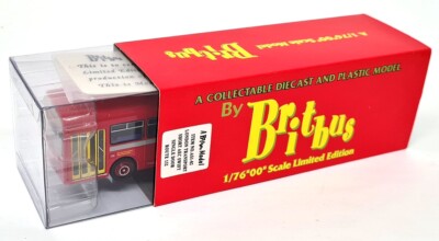BRITBUS 1/76 AEC Short Swift London Transport Single Door R81B Model Bus AS1-05 EUR 53,00 - DE